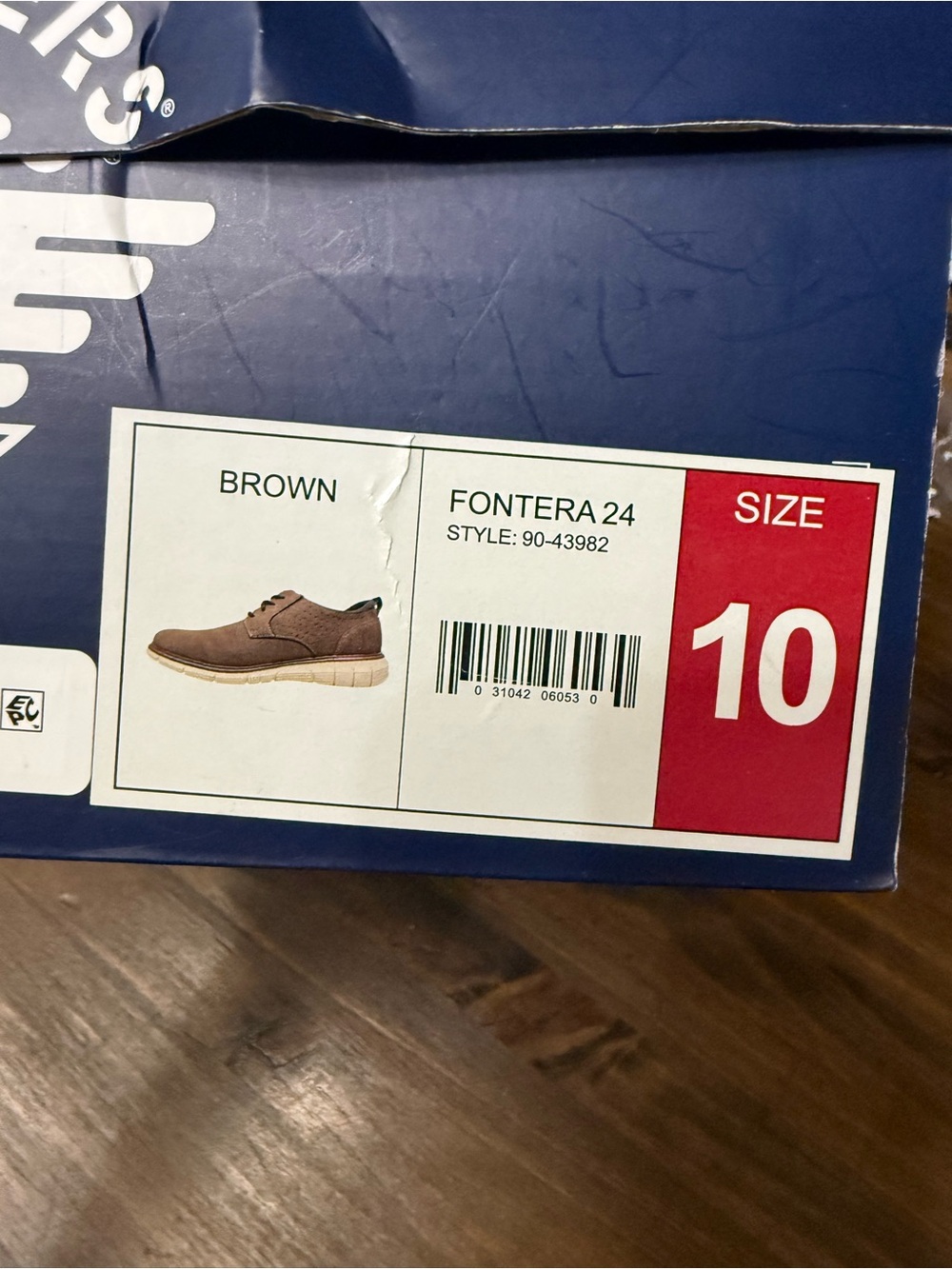 Dockers Men’s Brown Lace-Up Derby Sneakers - Picture 5 of 5